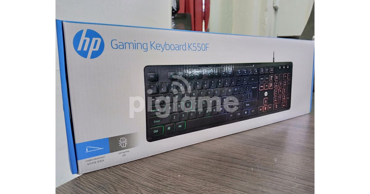 Gaming Hp K550F Usb Wired Keyboard With Rgb Backlit in Nairobi CBD, Moi