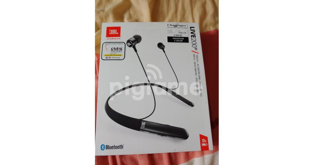 Jbl live store 200bt bluetooth earphones
