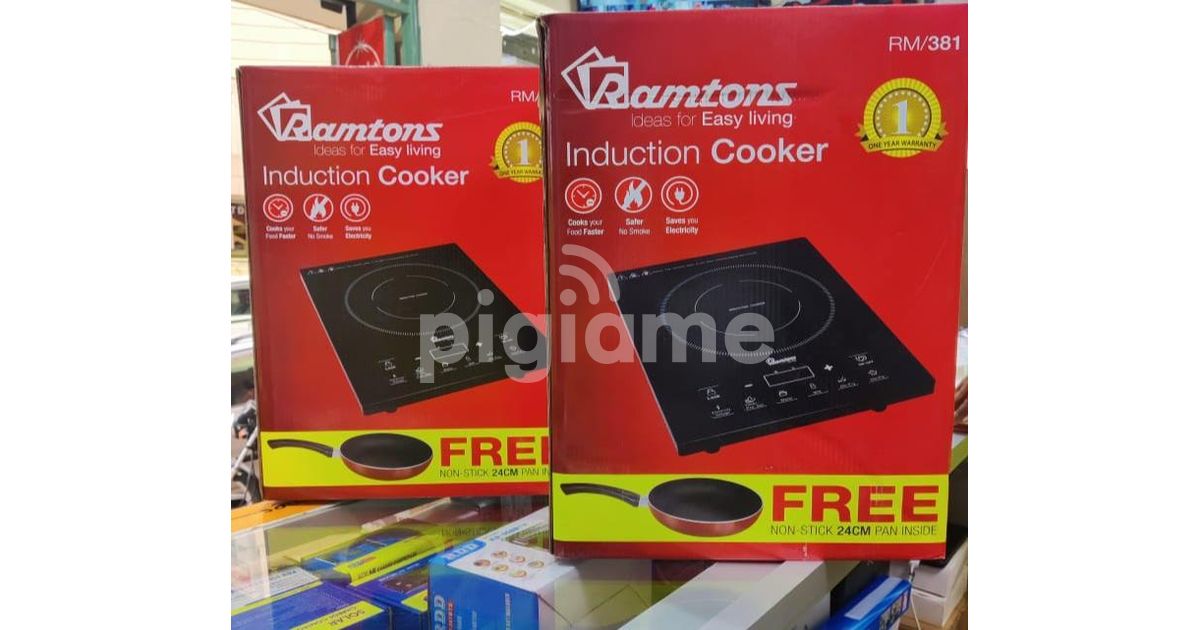 Ramtons Induction Cooker Rm 381 in Nairobi CBD Tomboya Street