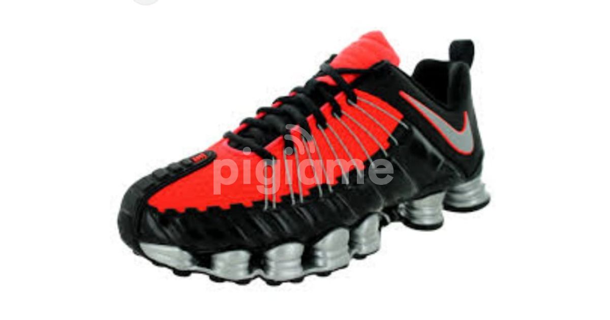 Nike Shox Total Tl Premium Men Black Red Casual Shoes in Nairobi