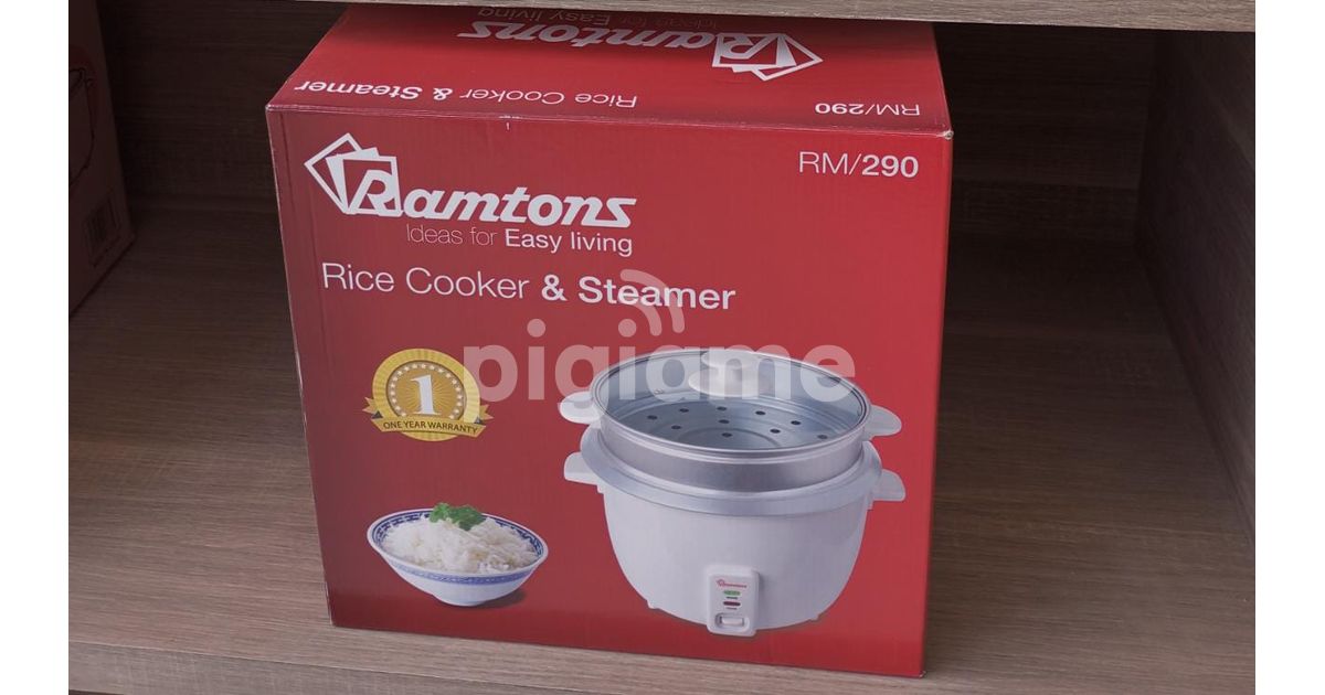 Rice Cooker+Steamer 2.8 Liters White- RM/290