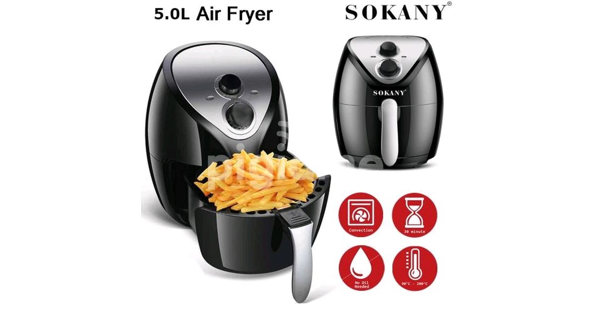 Sokany 5Ltrs Air Fryer in Nairobi CBD, City Centre PigiaMe