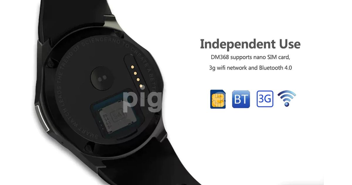 Dm368 bluetooth smartwatch on sale
