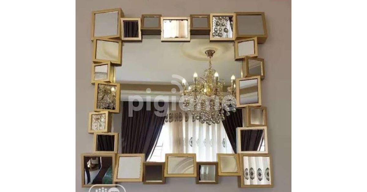 Square Block Cerrated Decor Mirror in Nairobi CBD PigiaMe