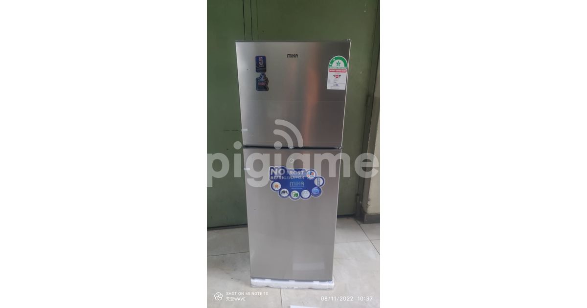 Mika 168L Double Door Fridge in Nairobi CBD PigiaMe