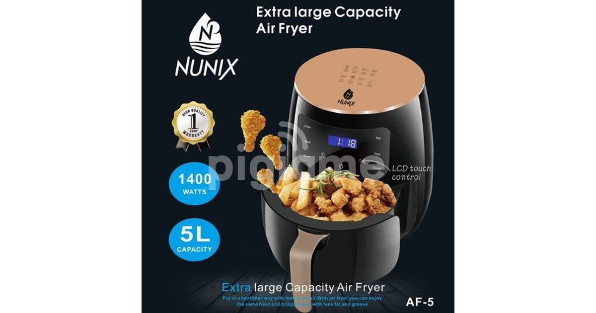 Nunix 6In1 Air Fryer Oven Hot Airfryer Oilless in Nairobi CBD PigiaMe