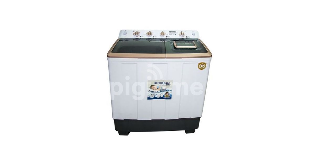 Bruhm Bwt120H Super Quite Twin Tub Washing Machine 12Kg in Nairobi