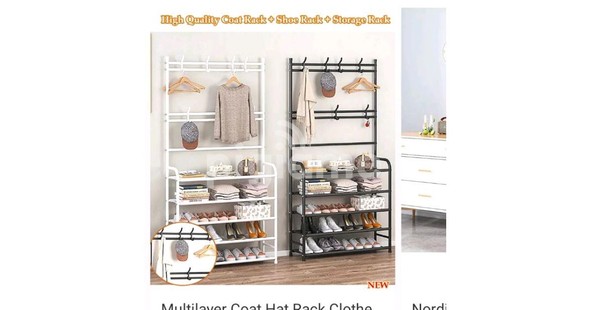 Shoe Rack And Coat Hanger in Nairobi CBD, Tomboya Street PigiaMe