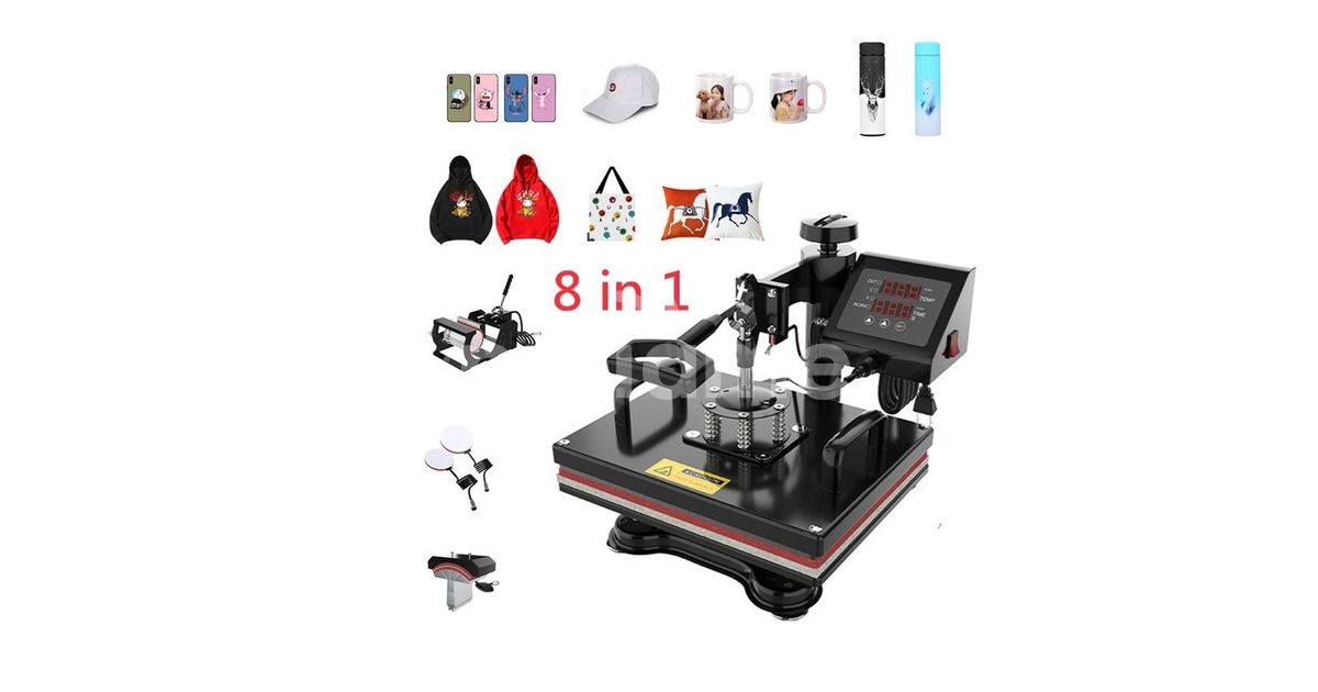 10 In 1 Heat Press Machine Sublimation Press Machine in Nairobi CBD,  Kimathi Street