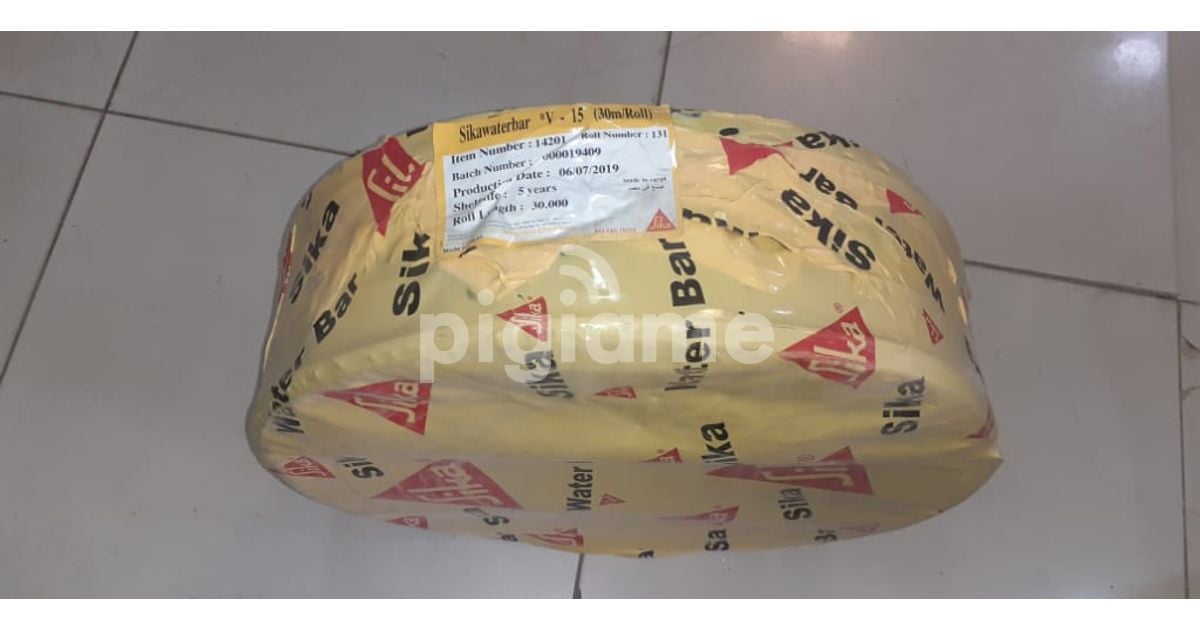 Sika Waterbar (Flexible Pvc Waterstop) in Industrial Area PigiaMe