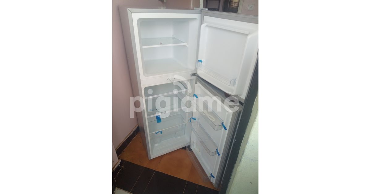 Von Vart18Dmy Double Door Fridge 138L Silver in Kasarani, Clay Works