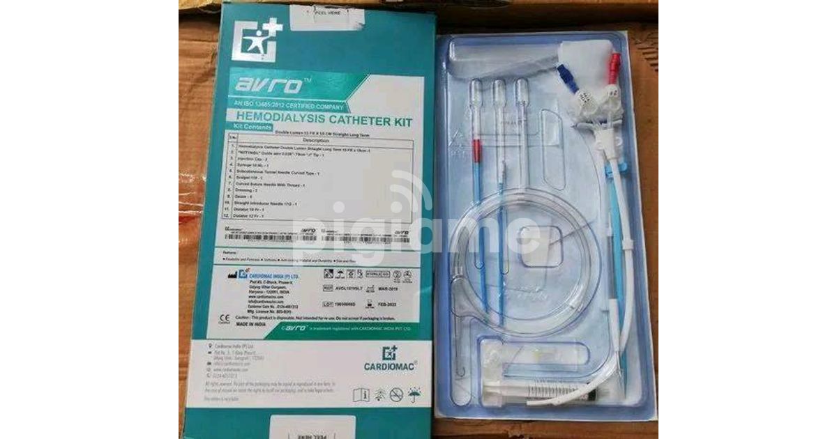 Indwelling Hemodialysis Dialysis Catheter Prices In Kenya in Nairobi CBD PigiaMe