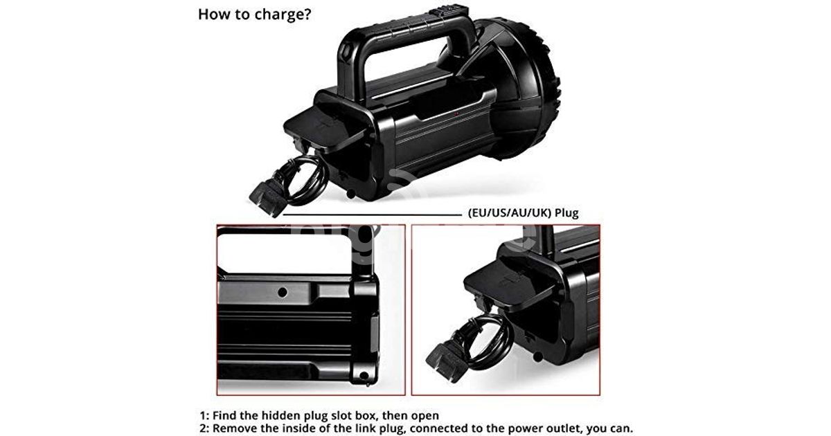 Portable Rechargeable Led Torch Light in Nairobi CBD PigiaMe