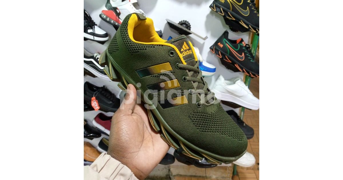 Adidas springblade 3 shop groen