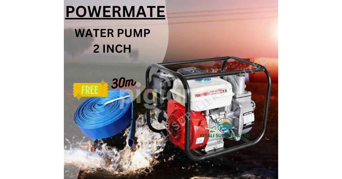 Powermate Water Pump 2 Inch With Free Pipe in Nairobi CBD PigiaMe