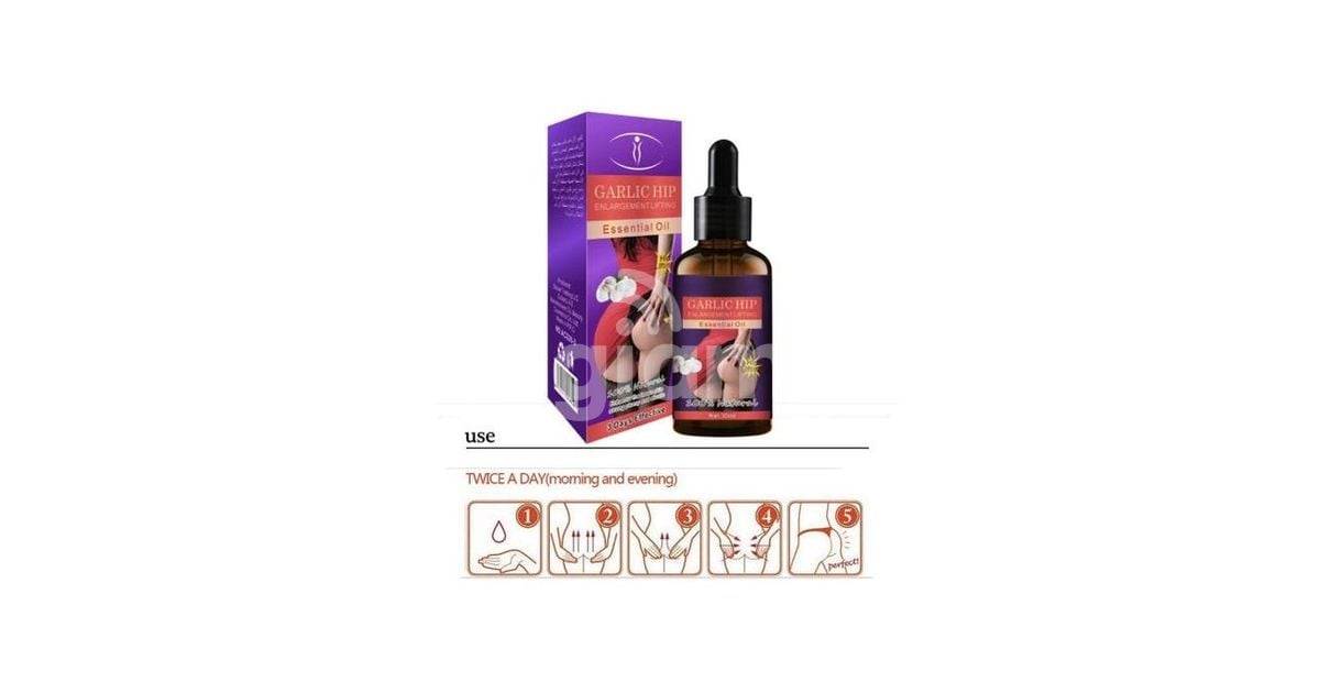 Garlic Hip Up & Butt Enlargement Lifting Essential Oil 30Ml in Nairobi