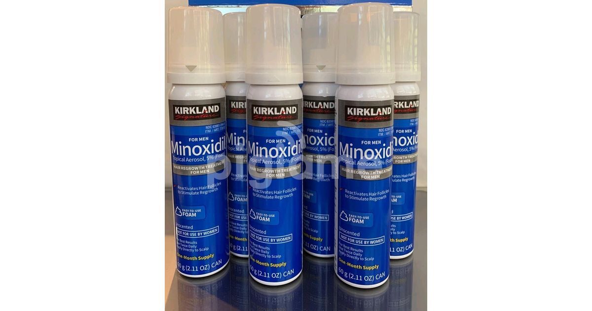 Minoxidil Topical Aerosol 5% Foam in Nairobi CBD | PigiaMe