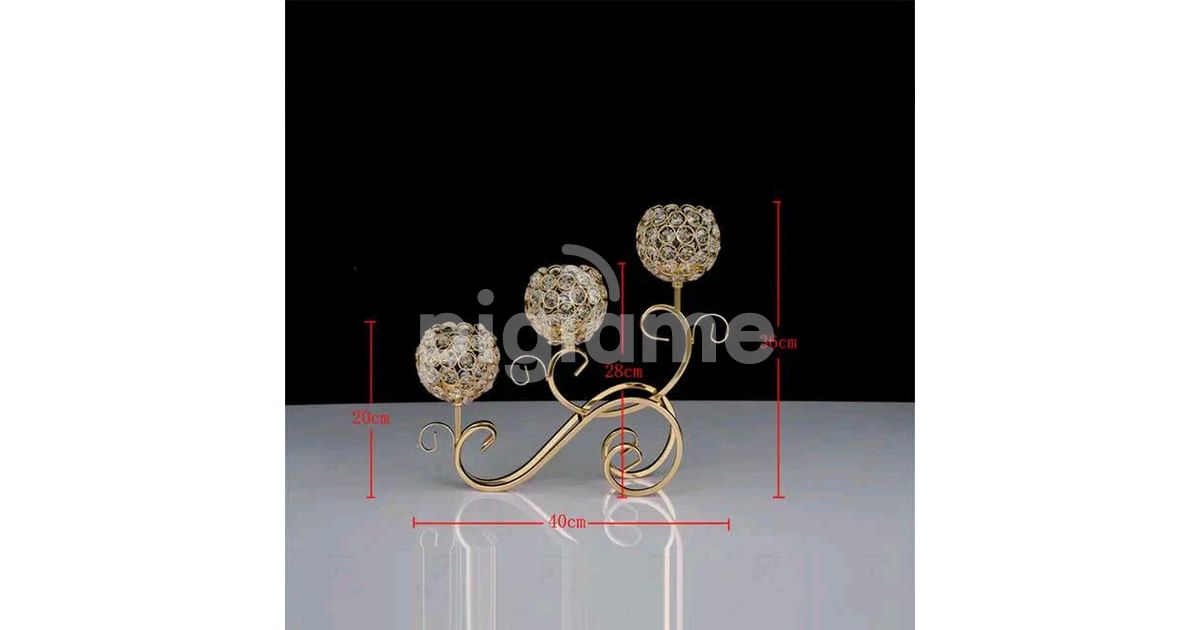 Three Arms Metal Candle Holder in Nairobi CBD PigiaMe