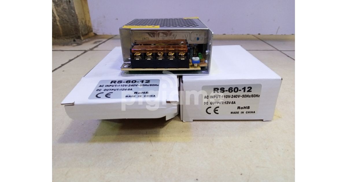 Generic Cctv Power Supply Unit 12V 5 Amps Open in Nairobi CBD, Moi