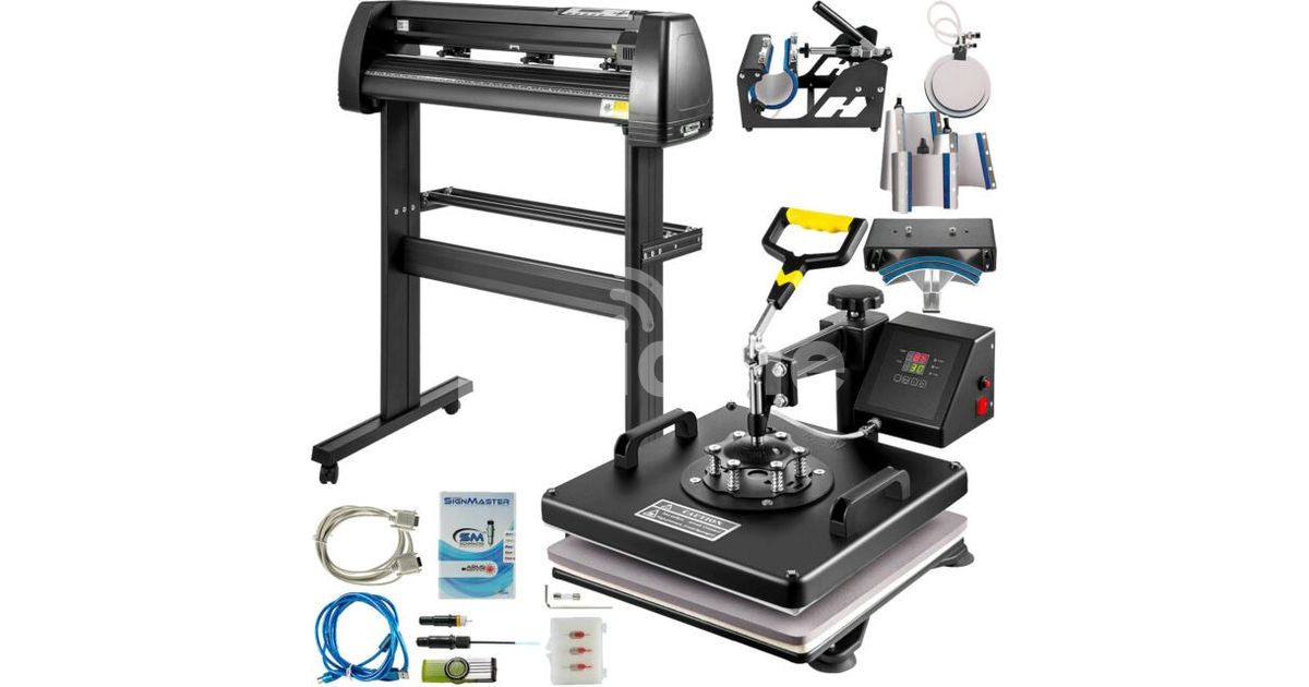 2Ft Cutting Plotter Vinyl Sticker &8 In1 Heat Press Machine in Nairobi