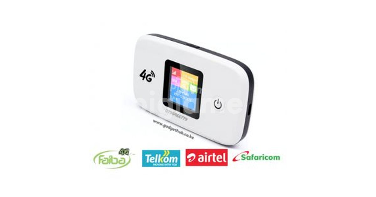 4G Mifi Universal Supports Faiba Safaricom Airtel Telkom In Nairobi 