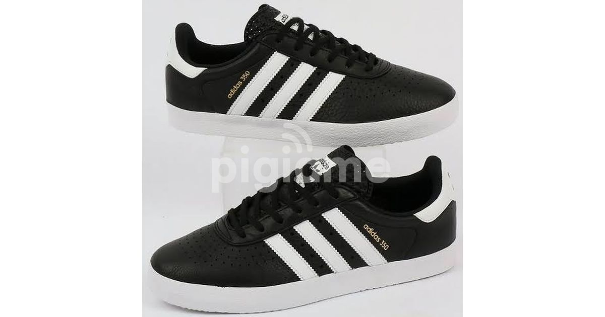 Adidas 350 trainers black sale