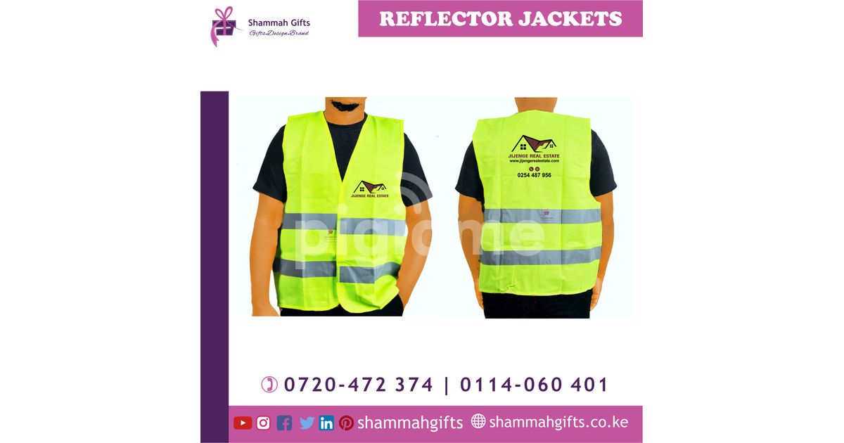 Branded reflective jackets best sale