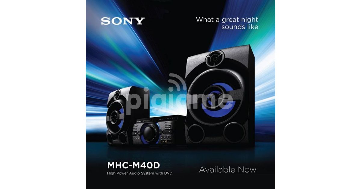 Sony Mhc-M40D High Power Audio System With Bluetooth in Nairobi CBD ...
