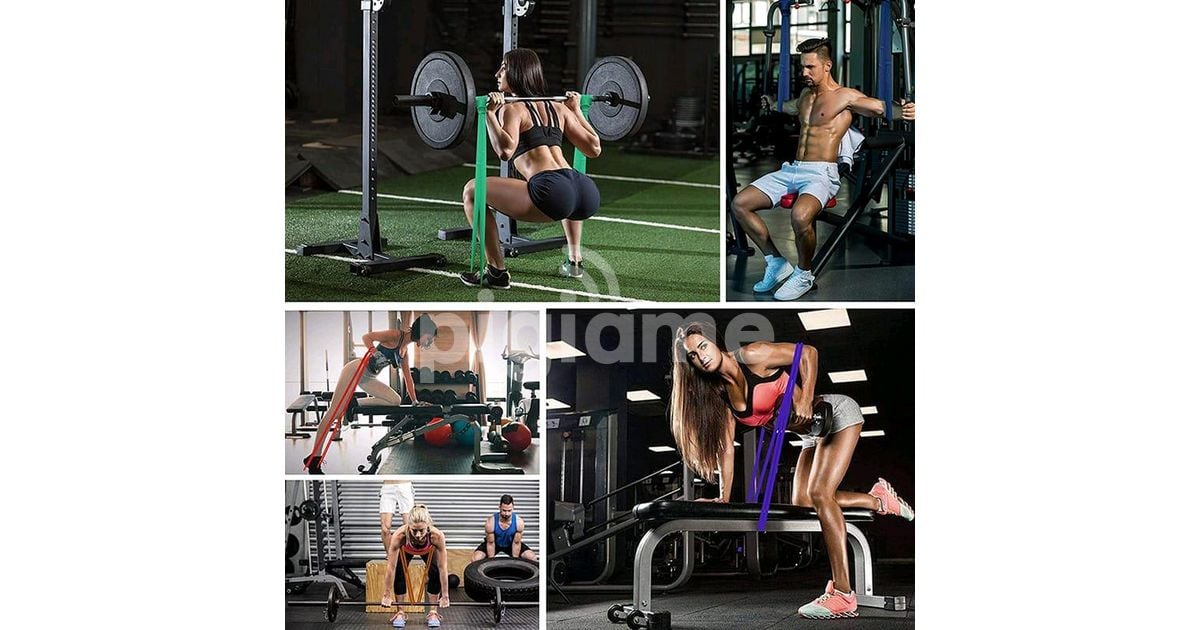 4Pcs Resistance Loop,Latex Bands in Nairobi CBD PigiaMe