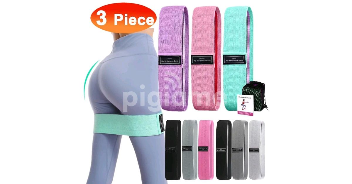3Pcs Booty Bands Fabric Resistance Glute Bands* in Nairobi CBD, Accra