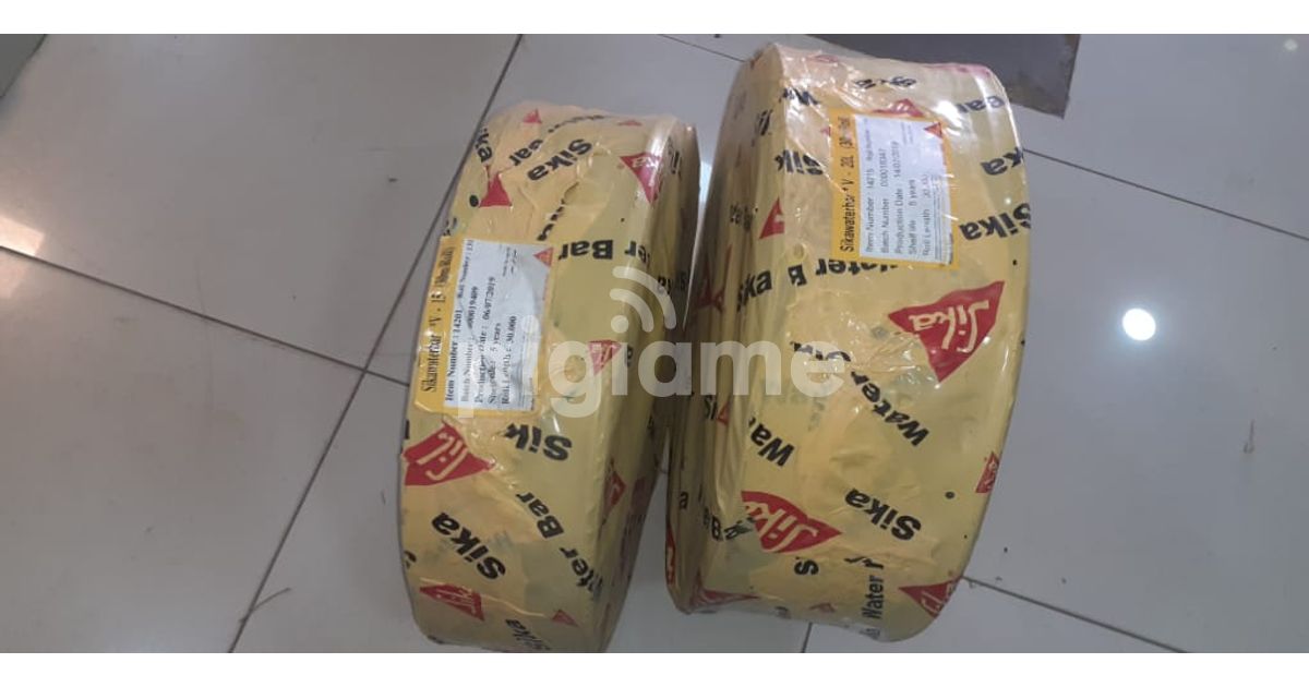 Sika Waterbar (Flexible Pvc Waterstop) in Industrial Area PigiaMe