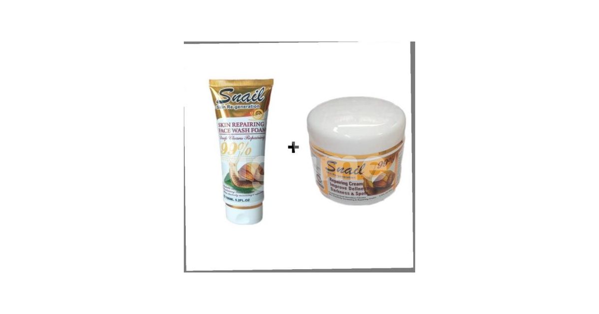 Fruit Of The Wokali Snail Repairing Cream + Face Wash in Nairobi CBD