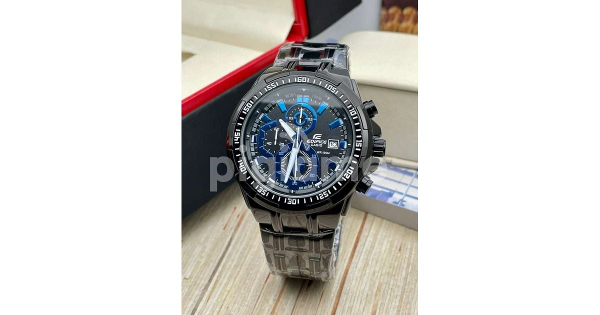 Edifice Casio Original Wr 100M Men Metal Wrist Watch Blue in Nairobi ...