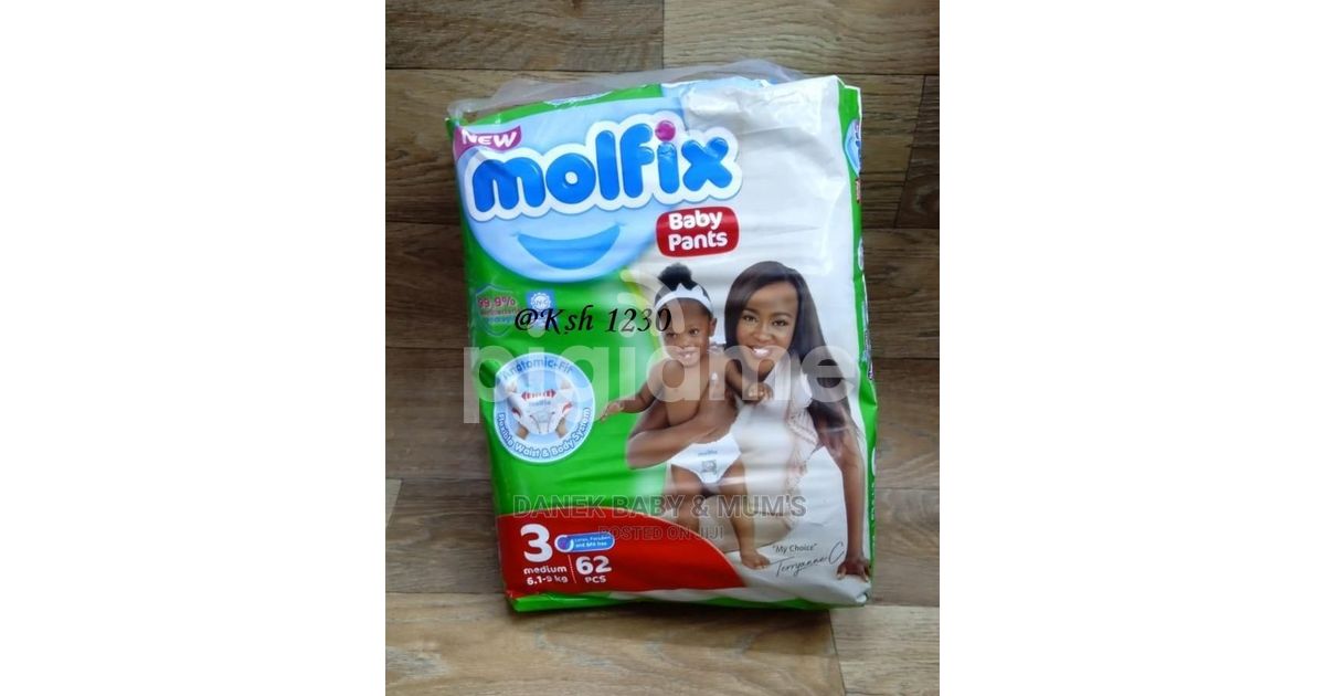 Diaper/Molfix Diaper Pants/Disposable Diapers/Jumbo Pack in Nairobi CBD