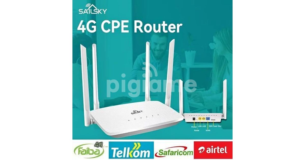 Sailsky G Lte Simcard Router Supports All Networks In Nairobi Cbd