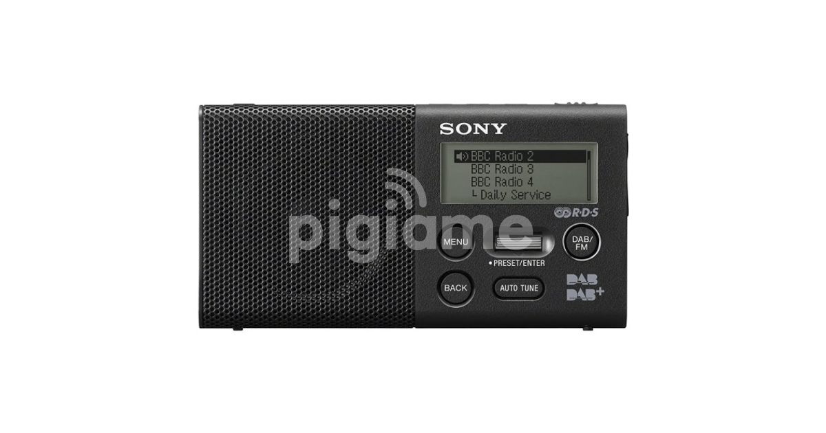 Sony XdrP1Dbp Pocket Dab/Dab+ Radio Black in Nairobi CBD PigiaMe