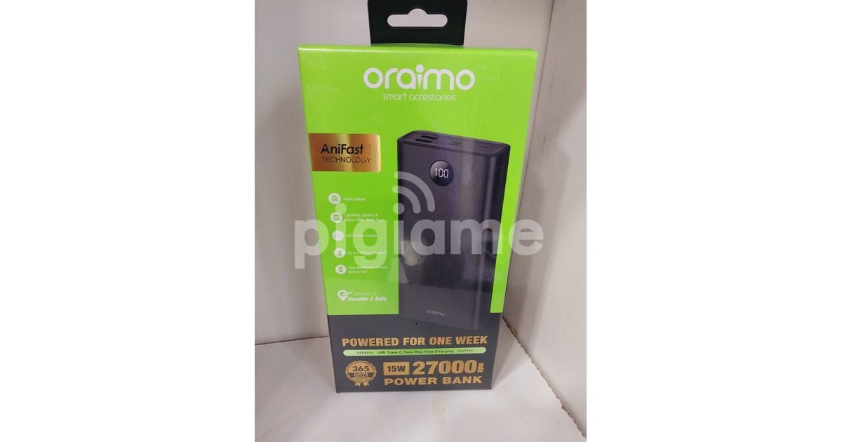 Oraimo 27000mAh – Welcome To i-Specs Mobile