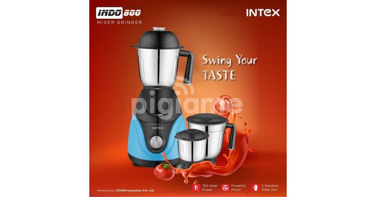 Intex mixer shop grinder