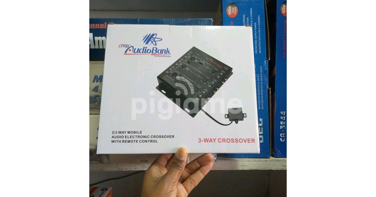 3 Way Audiobank Crossover in Nairobi CBD, Luthuli Avenue PigiaMe