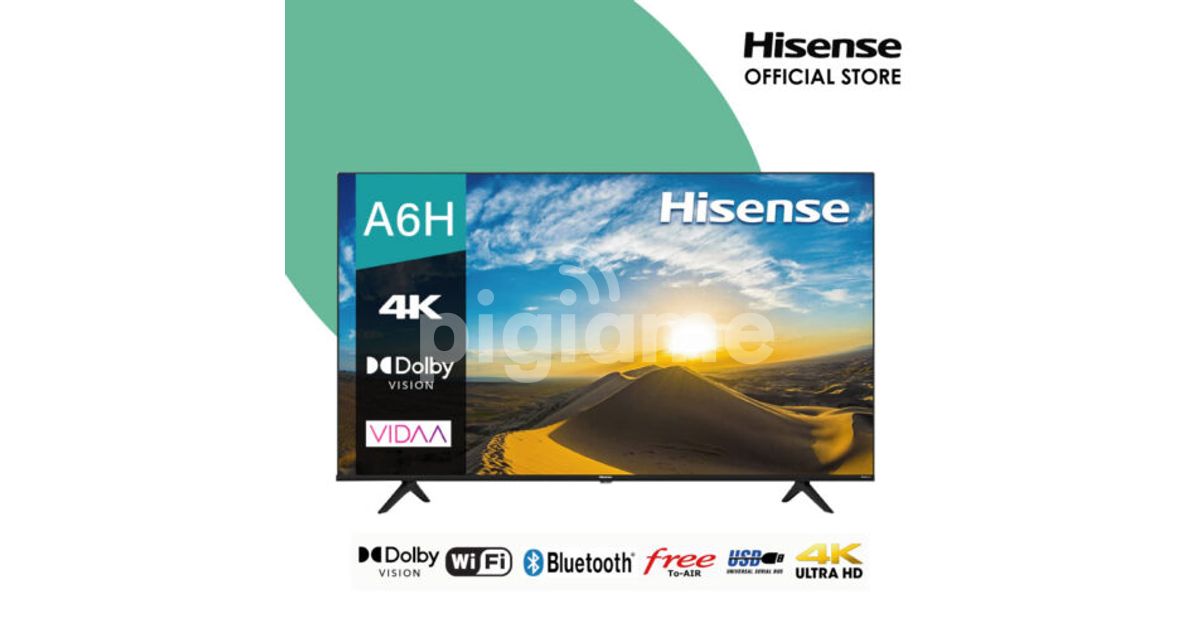 TV UHD 4K 65'' VIDAA DOLBY VISION 65A6H