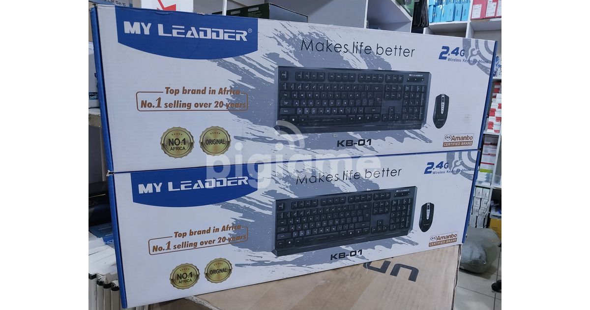 My Ladder Wireless Keyboard And Mouse Combo For Pc/Laptop in Nairobi ...