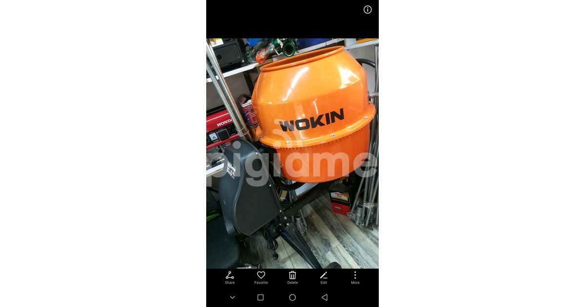Commercial Standard 200L Wokin Concrete Mixer in Nairobi CBD, City