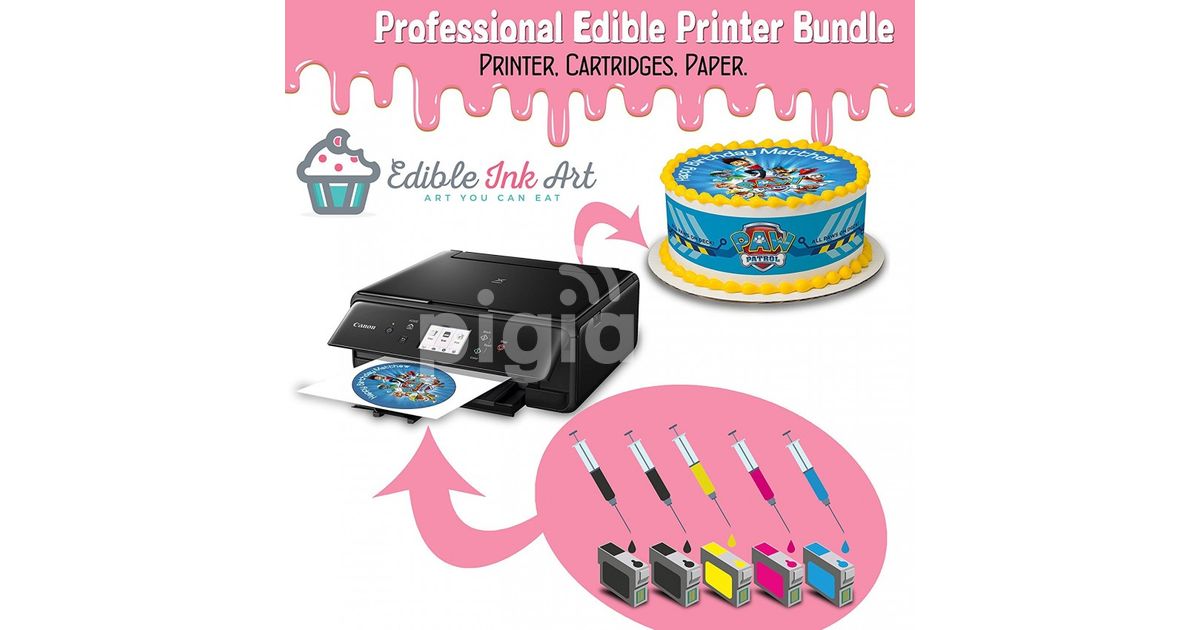 Icinginks Professional v2.0 Edible Ink Printer Bundle Package