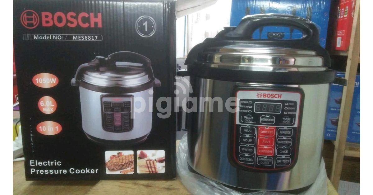 6L Bosch Pressure Cooker in Nairobi CBD Luthuli Avenue PigiaMe