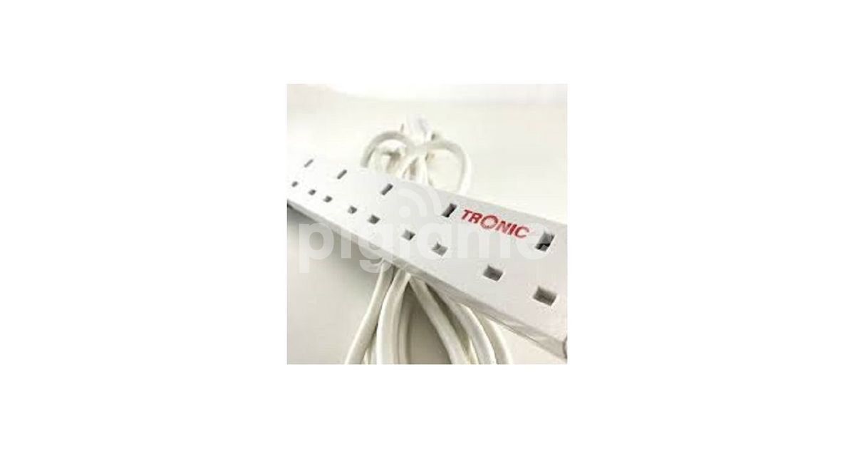 Tronic Quality Extension Cable With Surge Protector 6 Way in Nairobi
