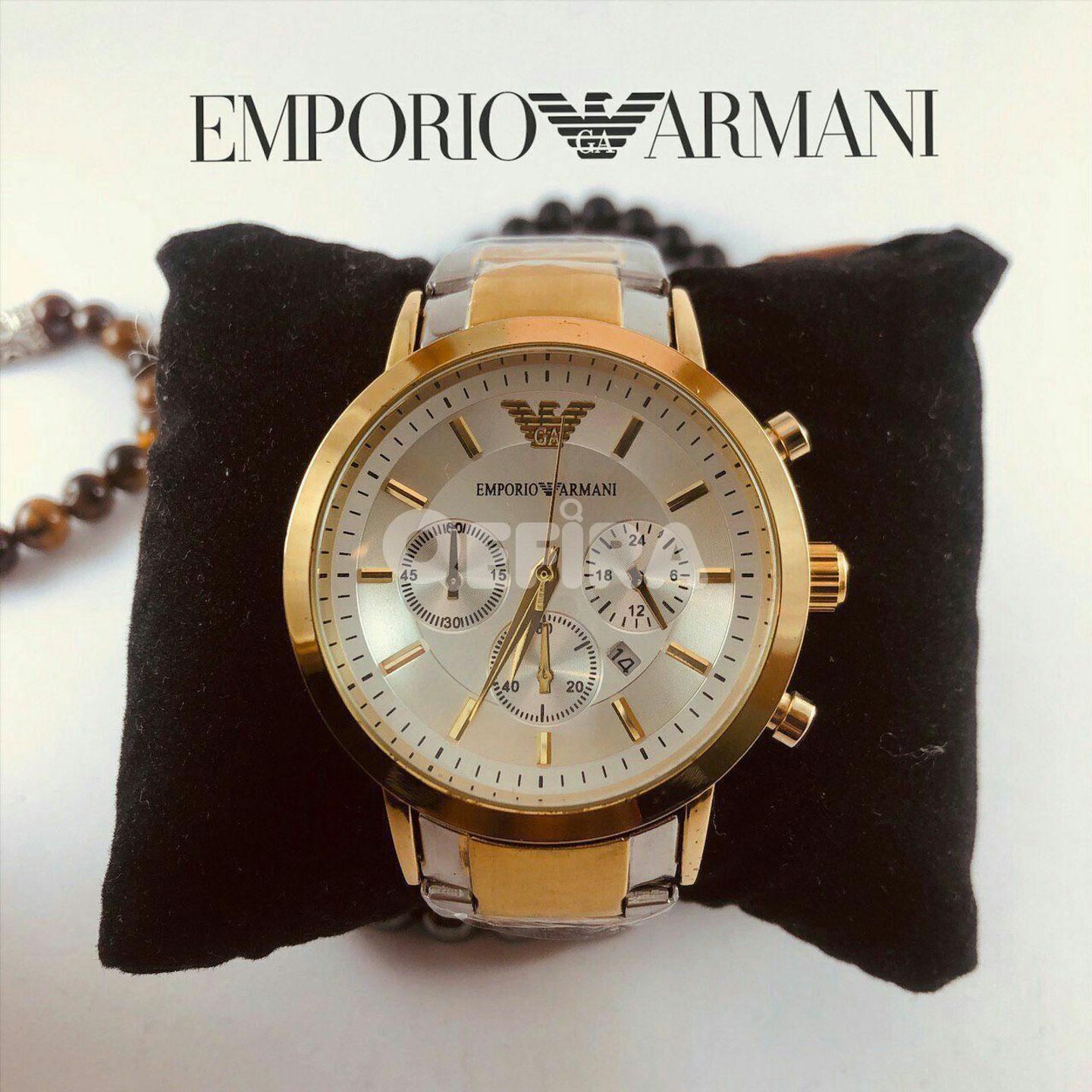 emporio armani watch bracelet