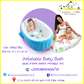 Inflatable Baby Bath  በአየር የሚሞላ የህፃናት መታጠቢያ ገንዳ  
