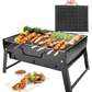 Foldable Barbecue Grill With Stand