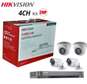 Hikvision 4 Channel IP Camera kit (CCTV Security Camera) Kit