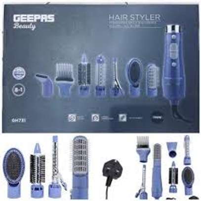 Hair Styler Geepas 8 In 1 With 360 Degree Swivel Cord in Yeka | Qefira